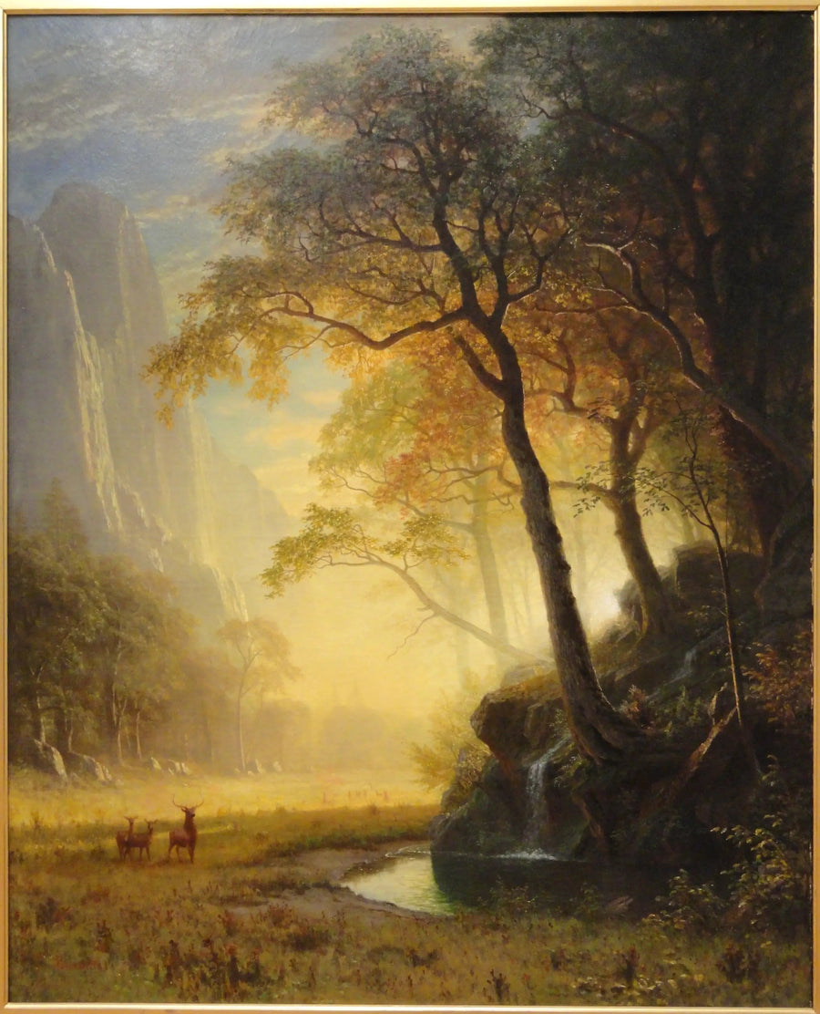 Cânion de Hetch Hetchy - Albert Bierstadt
