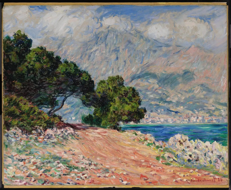 Cap Martin, perto de Menton - Claude Monet