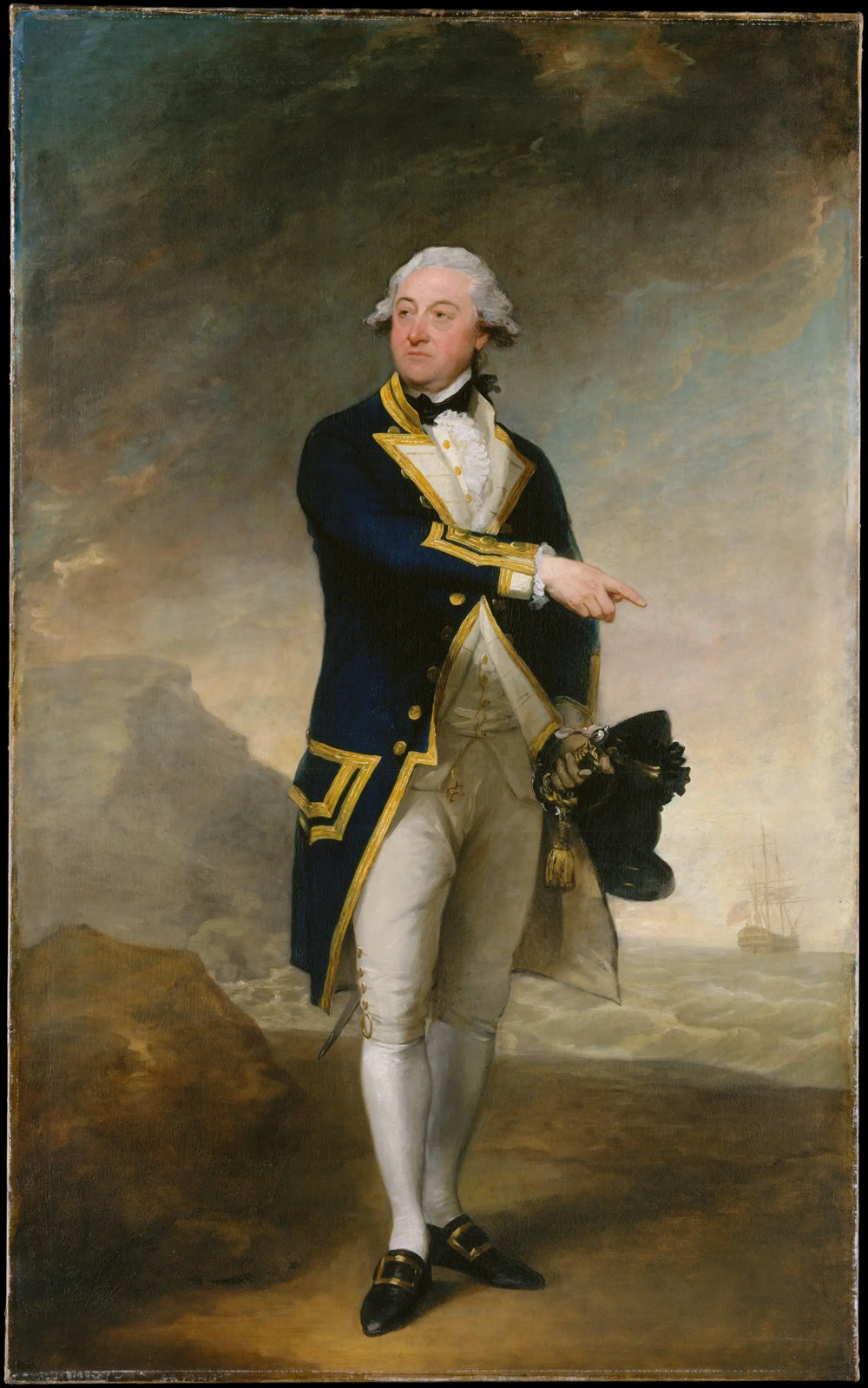 Capitaine John Gell - Gilbert Stuart - Alpha Reproduction