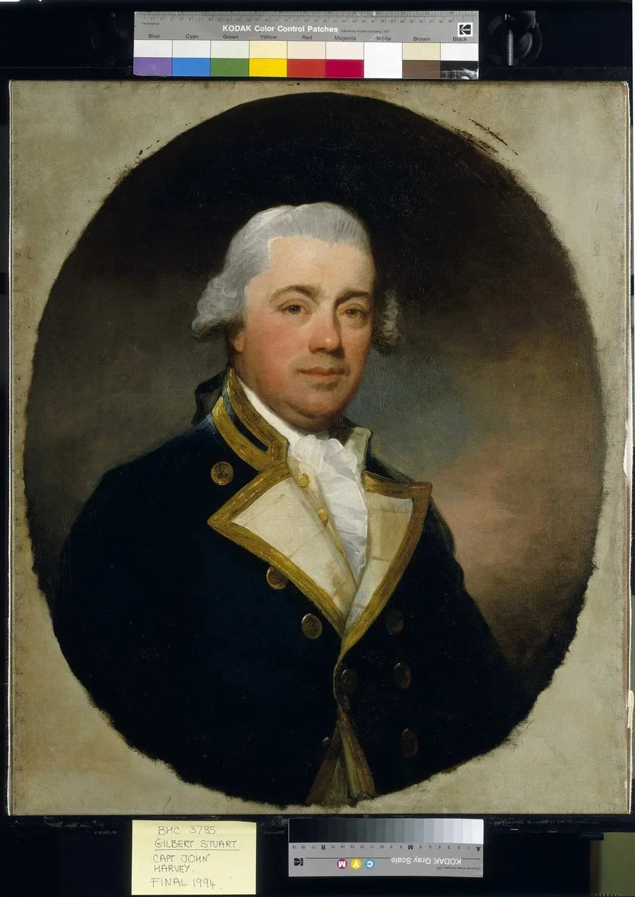 Capitão John Harvey, 1740-1794 - Gilbert Stuart