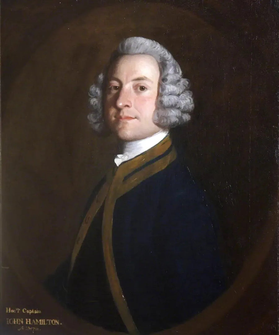 Capitão o Honrável John Hamilton (1714–1755) - Joshua Reynolds