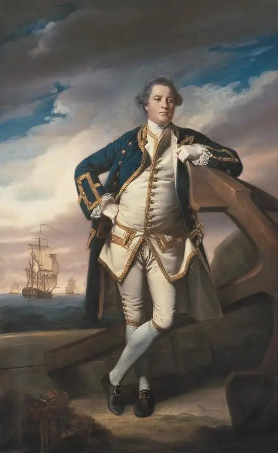 Capitão Philémon Pownall - Joshua Reynolds