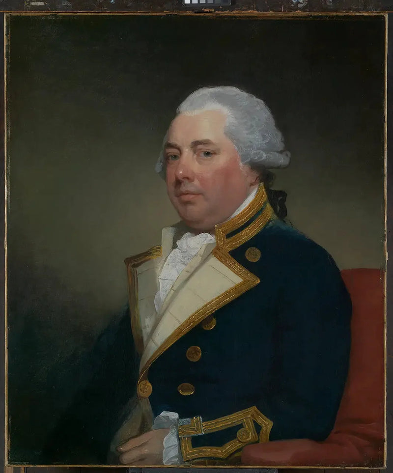 Capitão Sir William Abdy, Bt, circa 1732-1803 - Gilbert Stuart