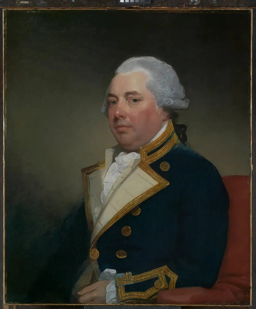 Capitão Sir William Abdy, Bt, circa 1732-1803 - Gilbert Stuart