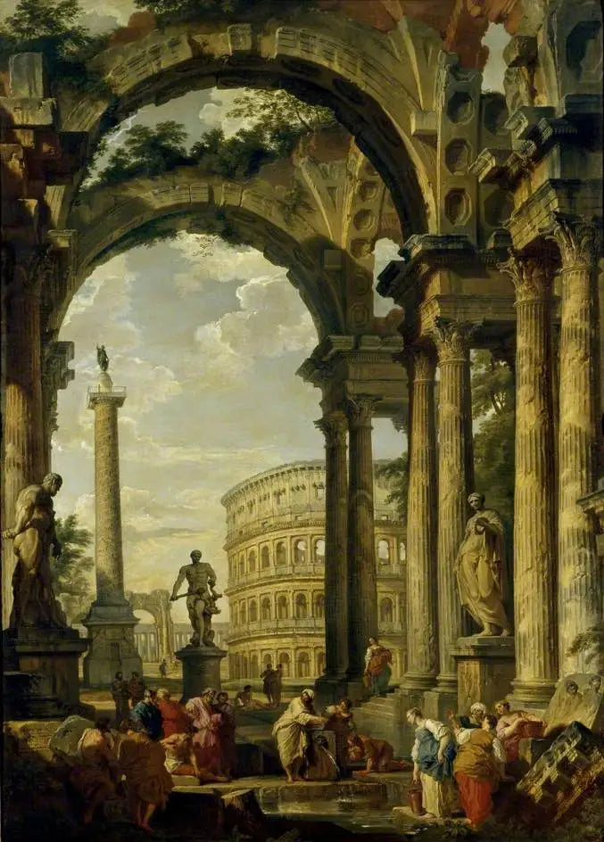 Capricho Romano - Giovanni Paolo Panini