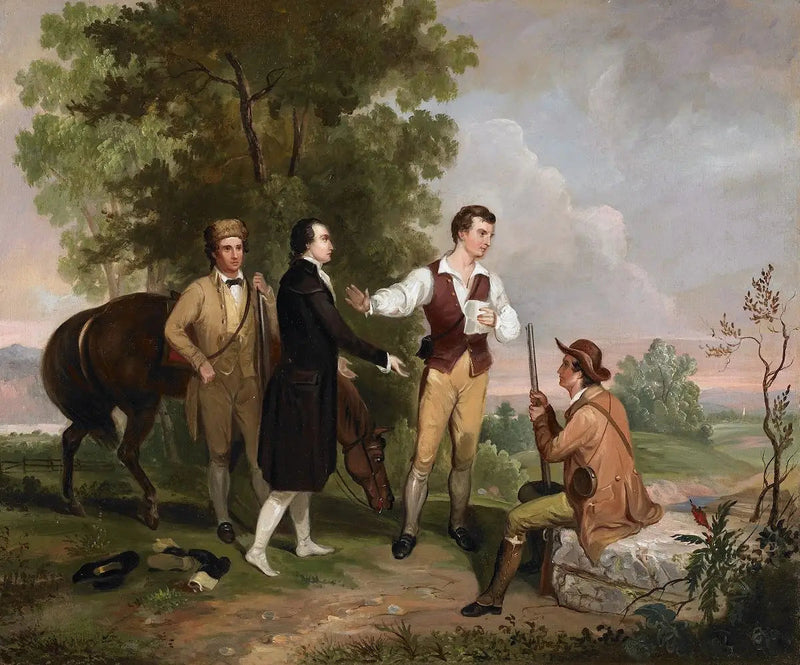 Captura do major André - Asher Brown Durand