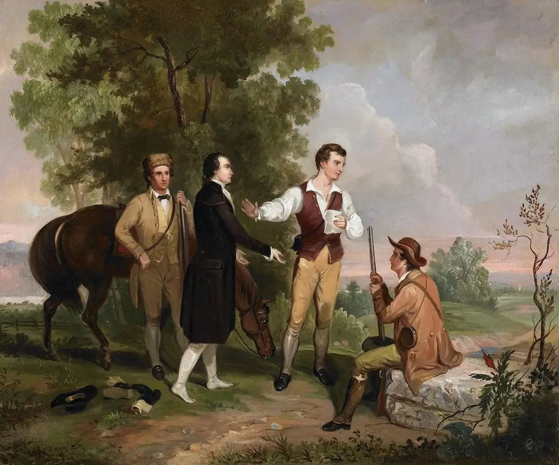 Captura do major André - Asher Brown Durand