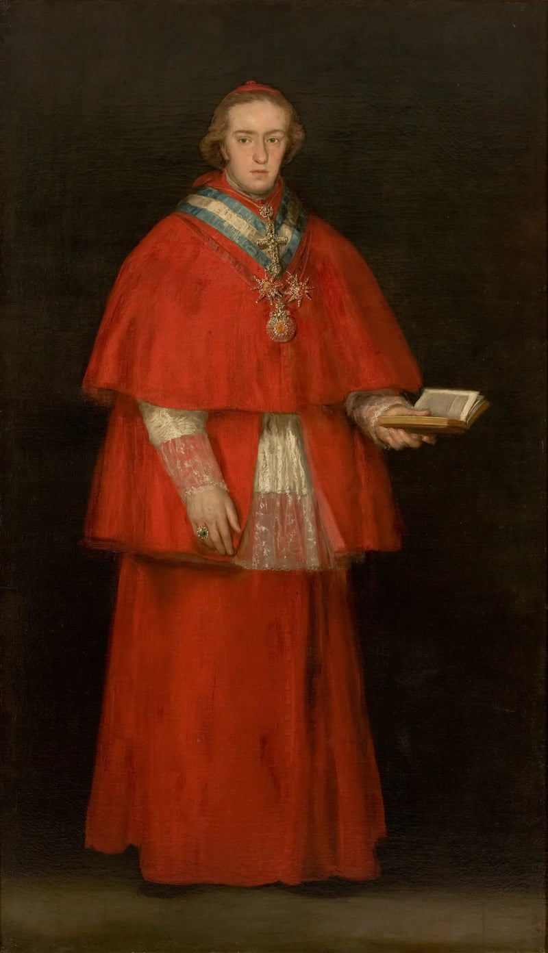 Cardeal Luis María de Borbón e Vallabriga - Francisco de Goya