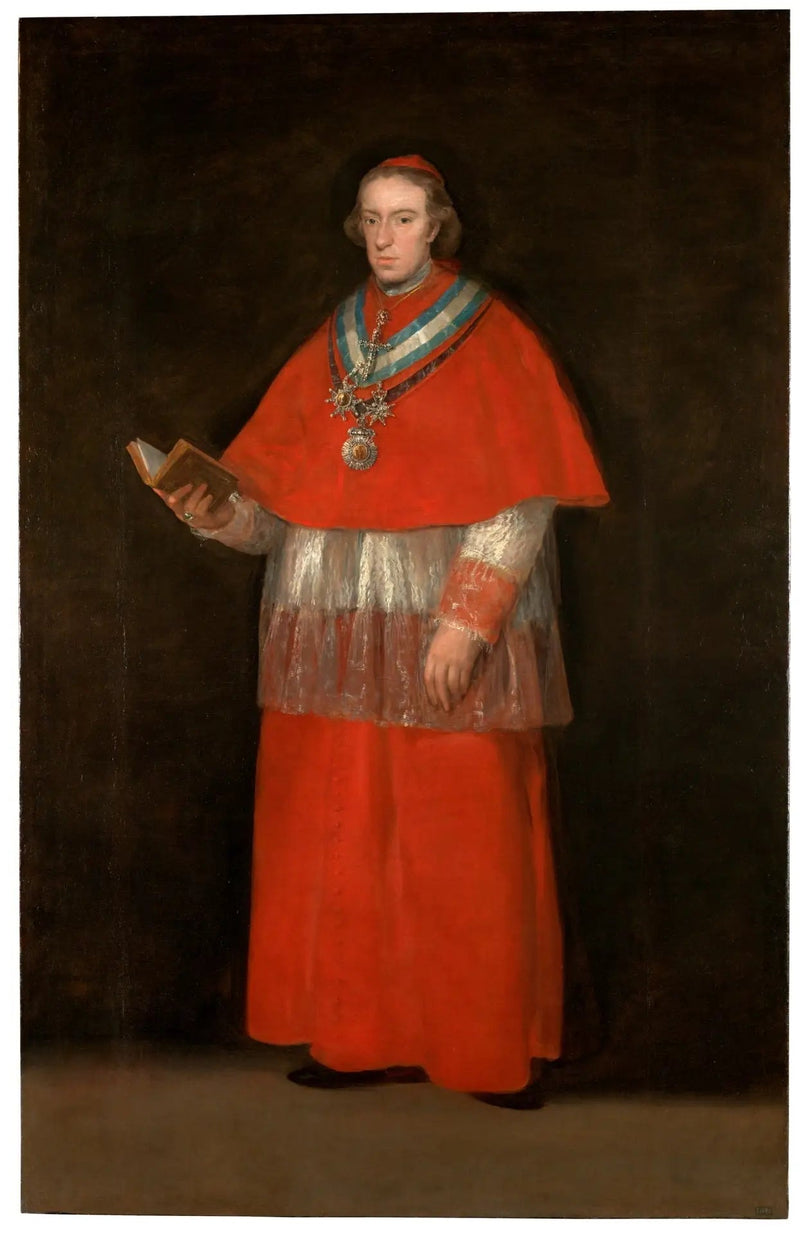 Cardeal Luis María de Borbón e Vallabriga - Francisco de Goya