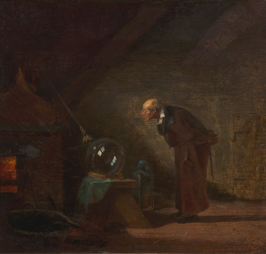 Der Alchimist (L’Alchimiste) - Carl Spitzweg