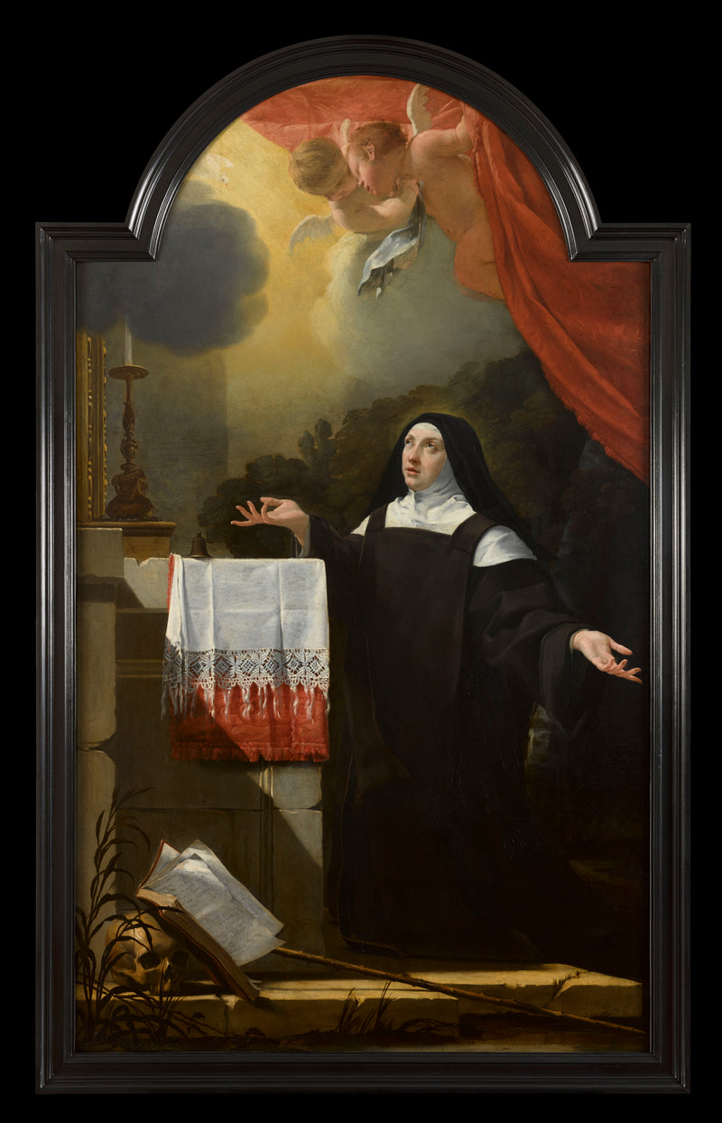 Carmélite em êxtase - Eustache Le Sueur