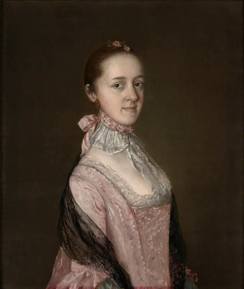Caroline Acton (décédée en 1767) - Thomas Gainsborough image 1 reproduction de peinture à l’huile