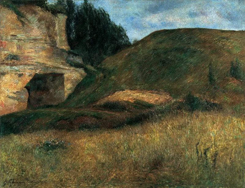 Carreira nos arredores de Pontoise - Paul Gauguin