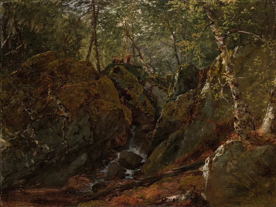 Cachoeira de Catskill - John Frederick Kensett