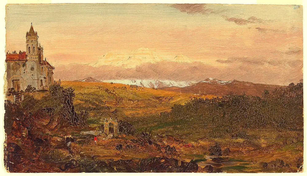 Cathédrale Chillo Équateur - Frederic Edwin Church - Alpha Reproduction