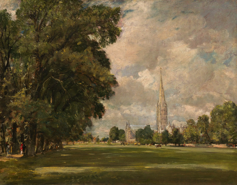 Catedral de Salisbury desde Lower Marsh Close - John Constable