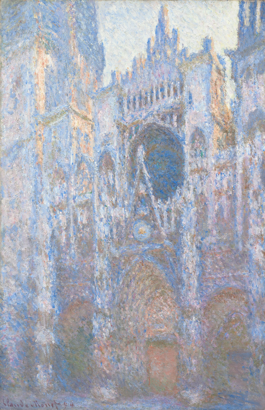 A Catedral de Rouen, o Portal - Claude Monet