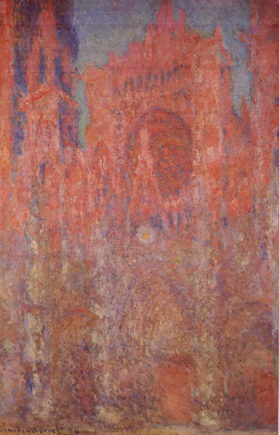 A Catedral de Rouen, o Portal - Claude Monet