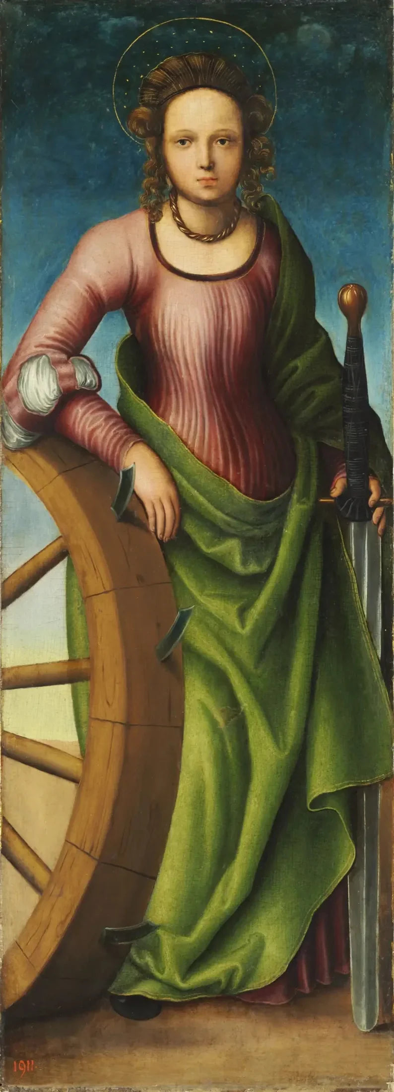Catarina de Alexandria - Lucas Cranach, o Velho