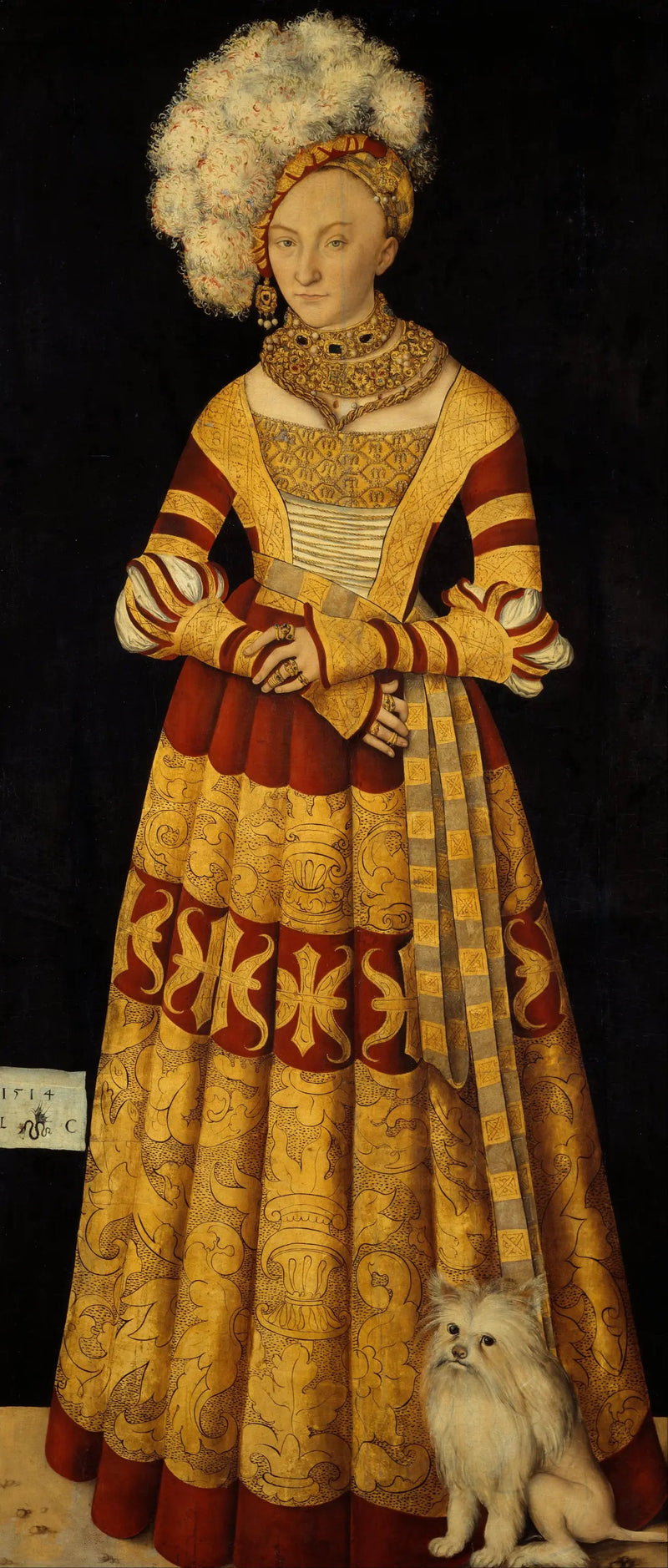 Catherine de Mecklembourg (1487-1561) - Lucas Cranach o Velho