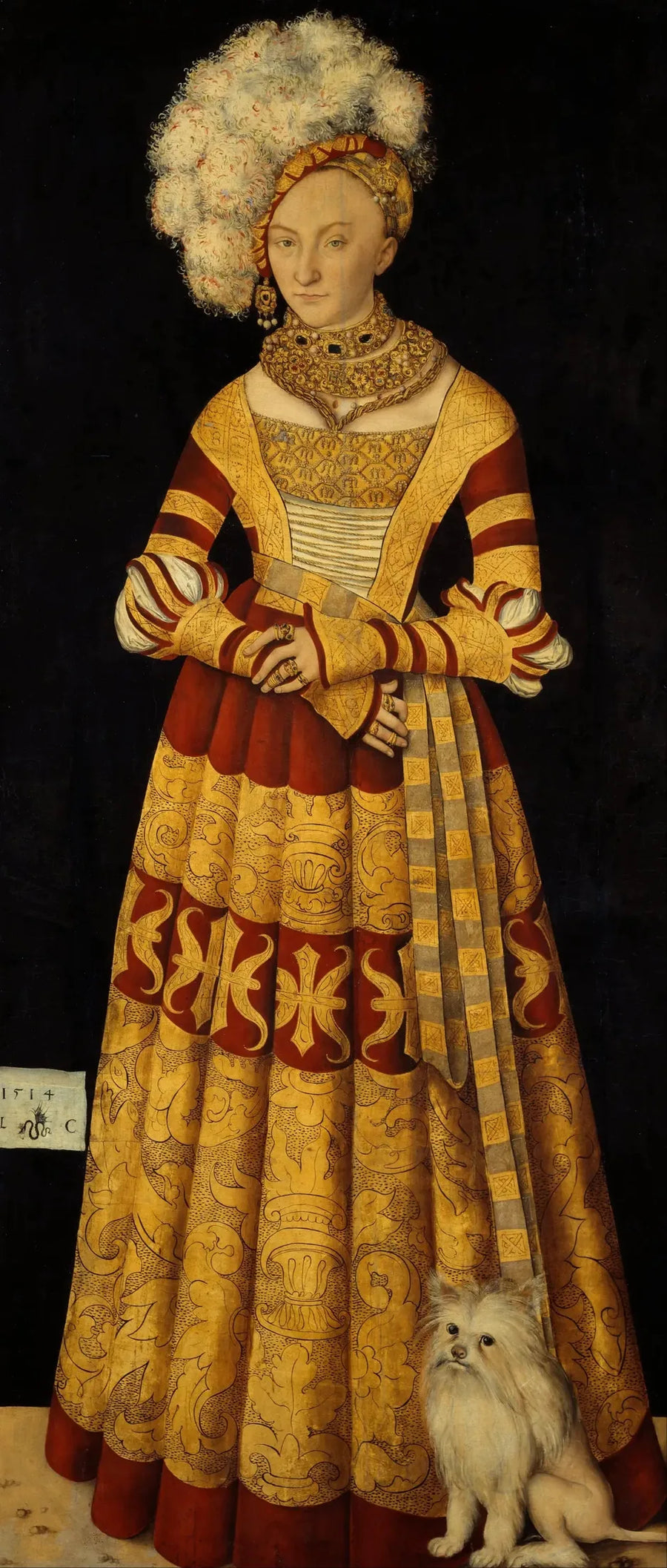 Catherine de Mecklembourg (1487-1561) - Lucas Cranach o Velho
