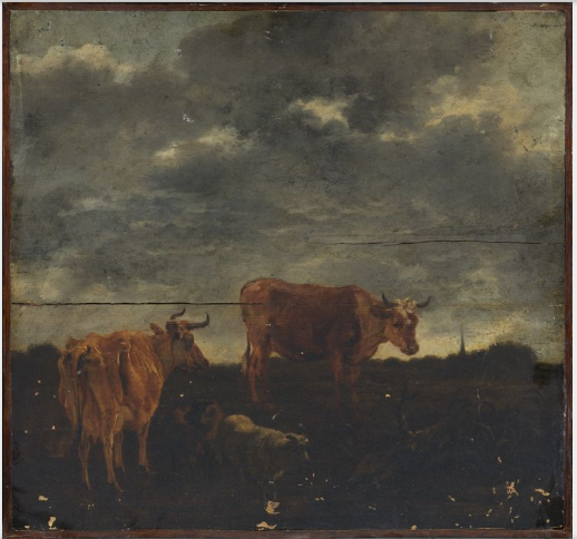 Vaches dans un paysage - George Stubbs