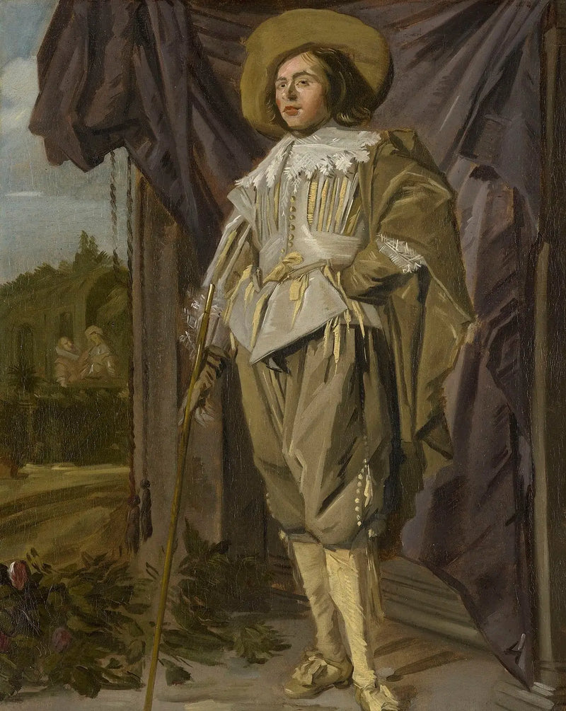 Cavalheiro de pé - Frans Hals