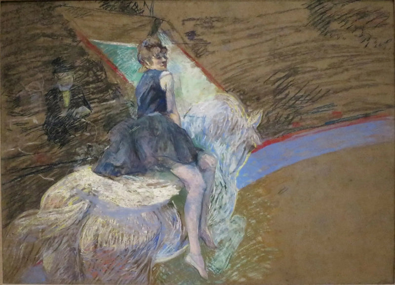 Cavaleira no circo Fernando - Henri de Toulouse-Lautrec