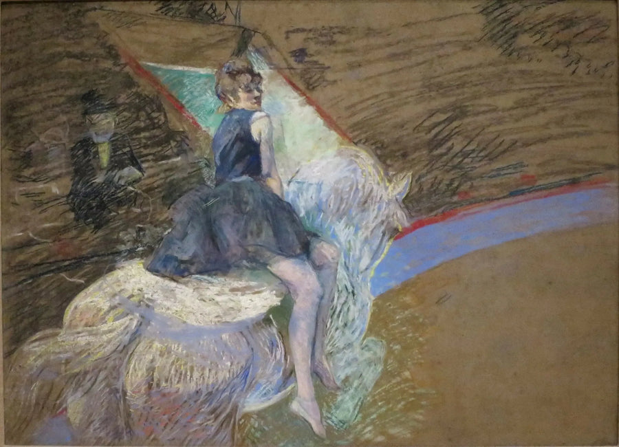 Cavaleira no circo Fernando - Henri de Toulouse-Lautrec
