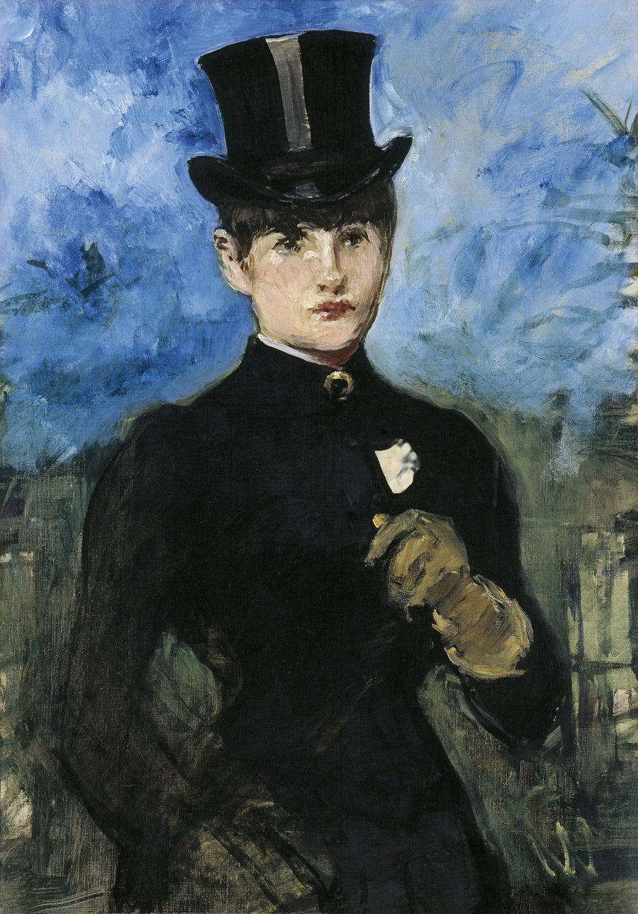 Cavaleira, de frente - Édouard Manet