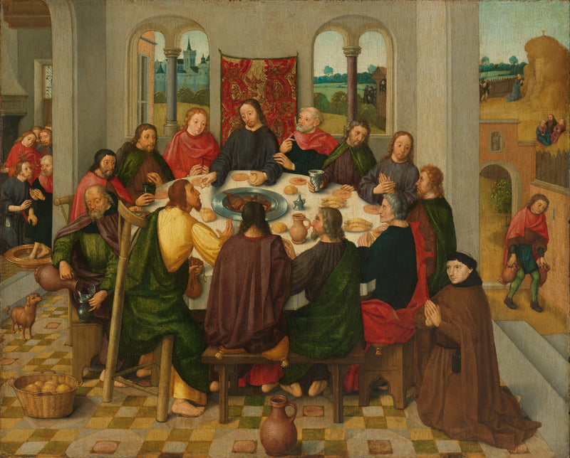 La Cène - Meester van de Amsterdamse Dood van Maria