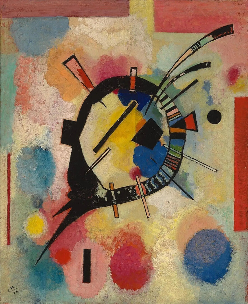Centro amarelo - Vassily Kandinsky