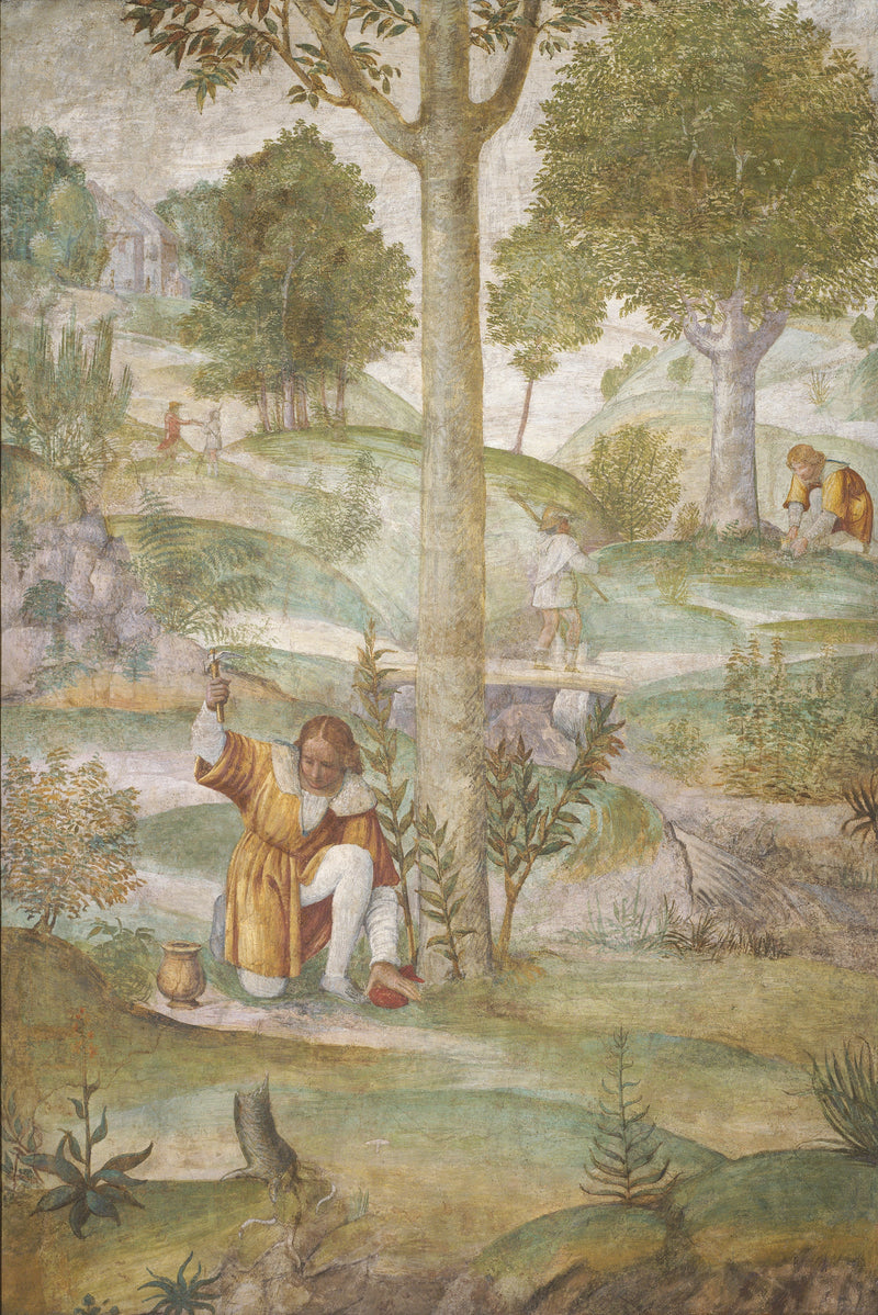 Céfalos escondendo as joias - Bernardino Luini