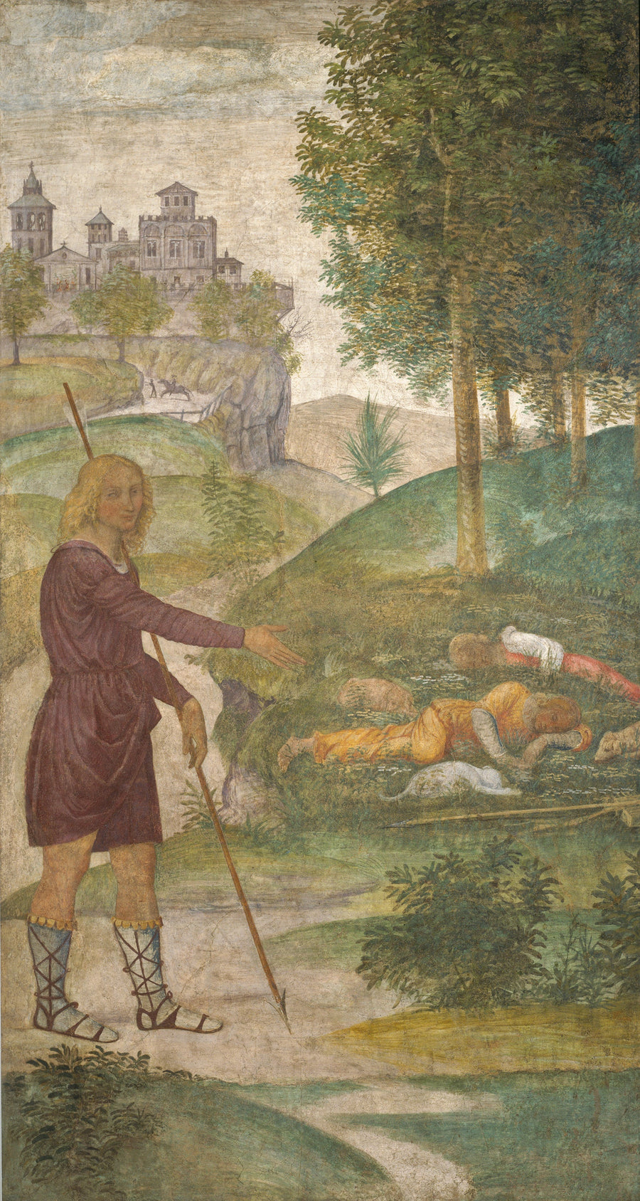 Céphale e as ninfas - Bernardino Luini