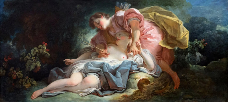 Céphale e Procris - Jean-Honoré Fragonard