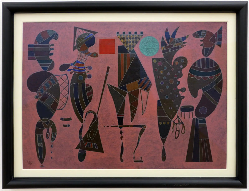 Círculo e Quadrado - Vassily Kandinsky