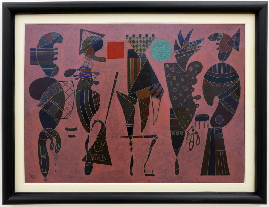 Círculo e Quadrado - Vassily Kandinsky