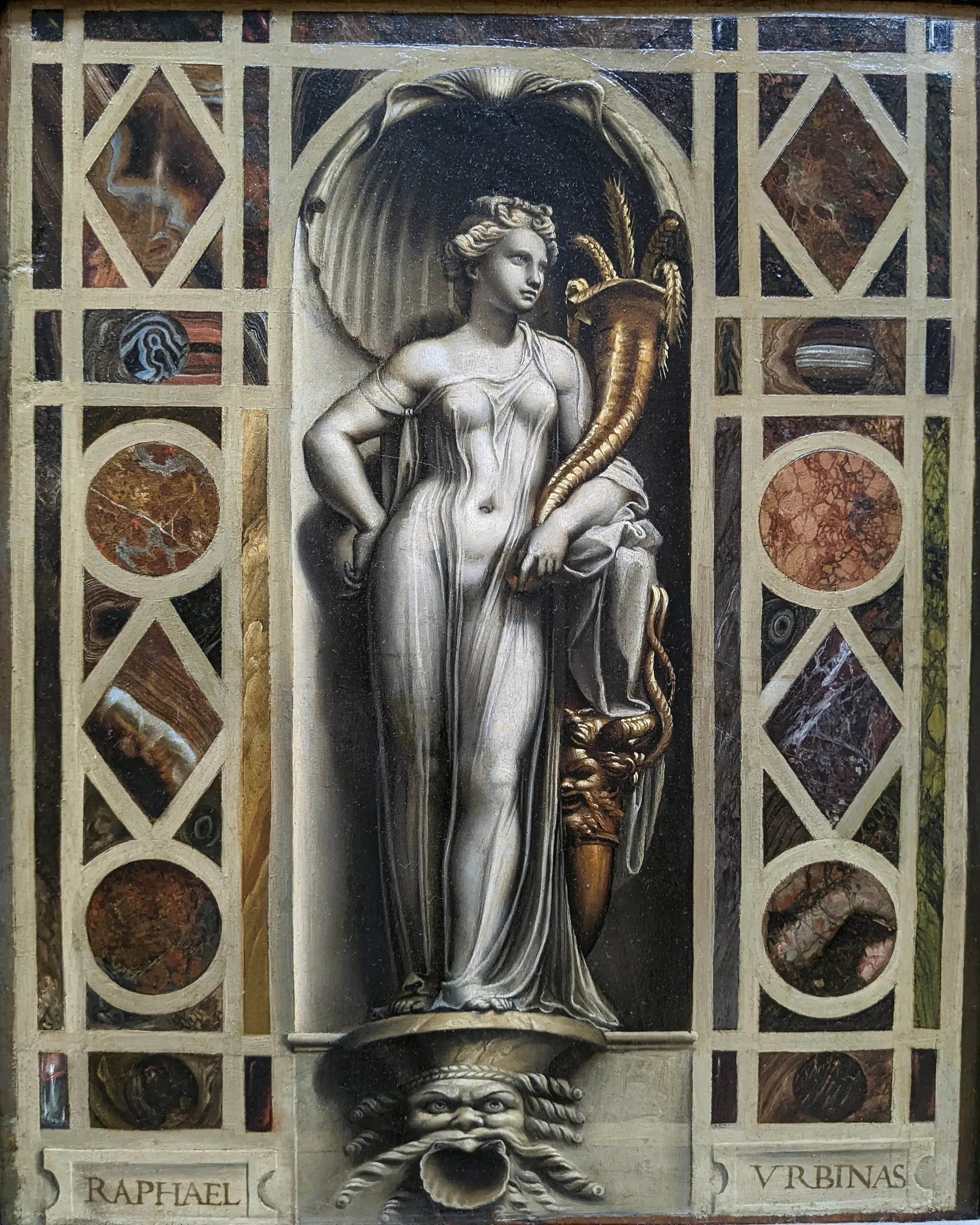 Reproduction du tableau « Cérès - Raphaël Sanzio » par Alpha Reproduction en peinture à l’huile