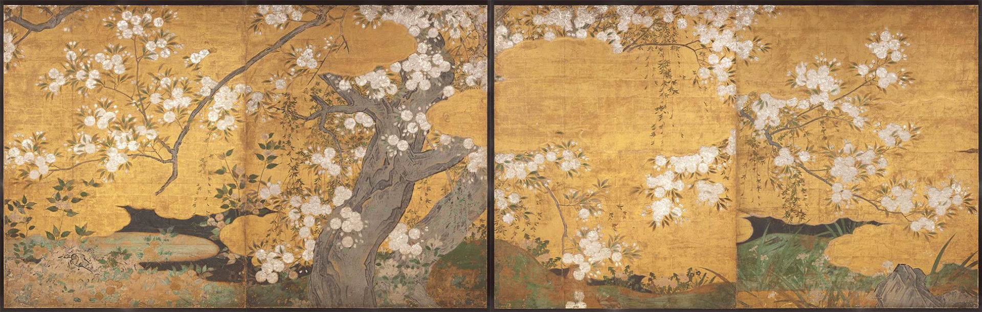 Cerisier en fleurs, Hasegawa Kyūzō, 1592