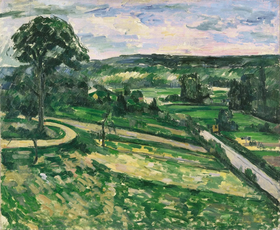 A Árvore na Curva - Paul Cézanne
