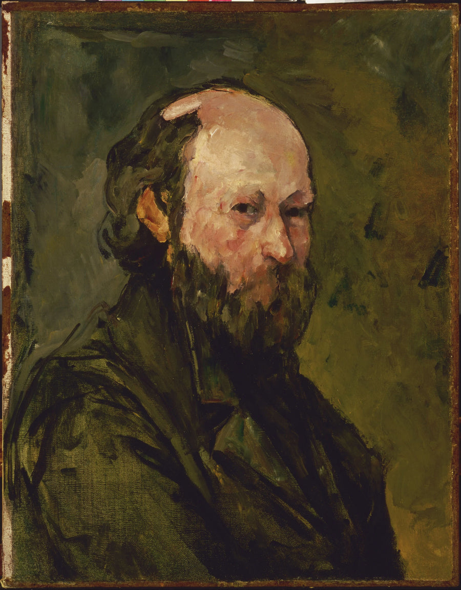 Retrato do artista - Paul Cézanne