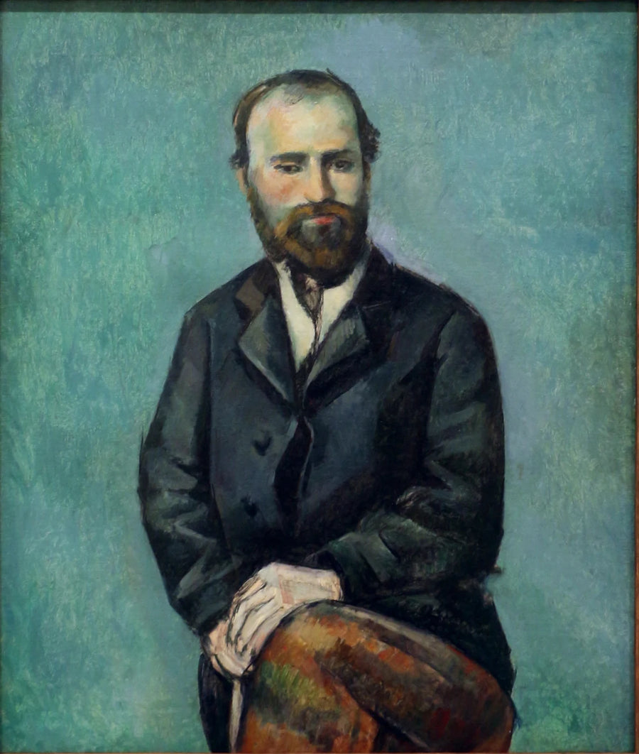 Retrato do artista, baseado em uma fotografia - Paul Cézanne