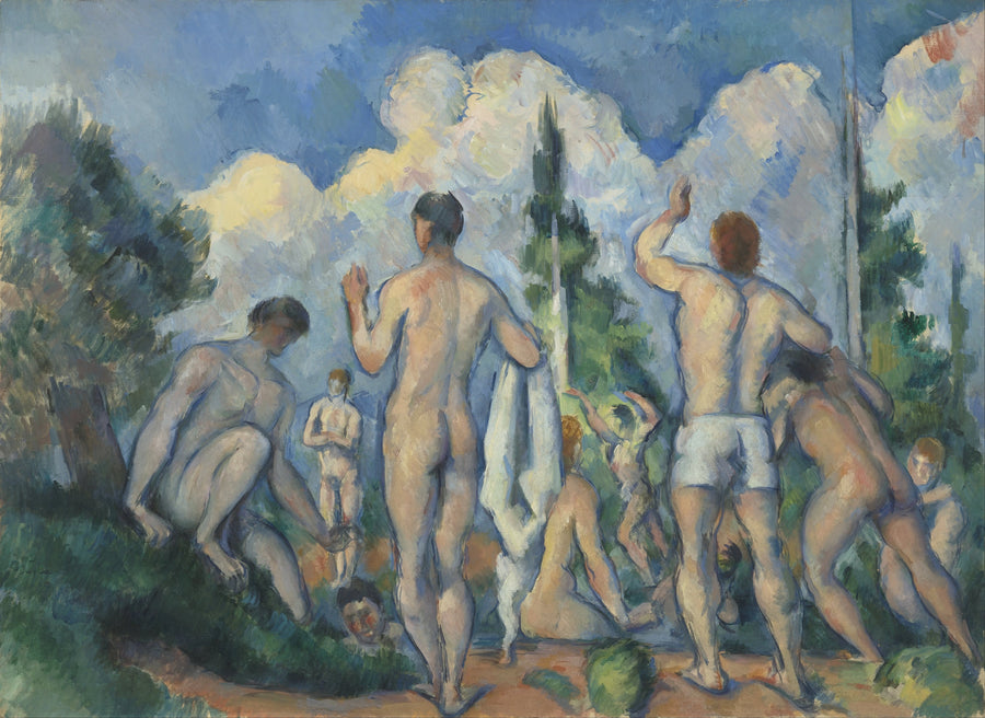 Os Banhistas - Paul Cézanne