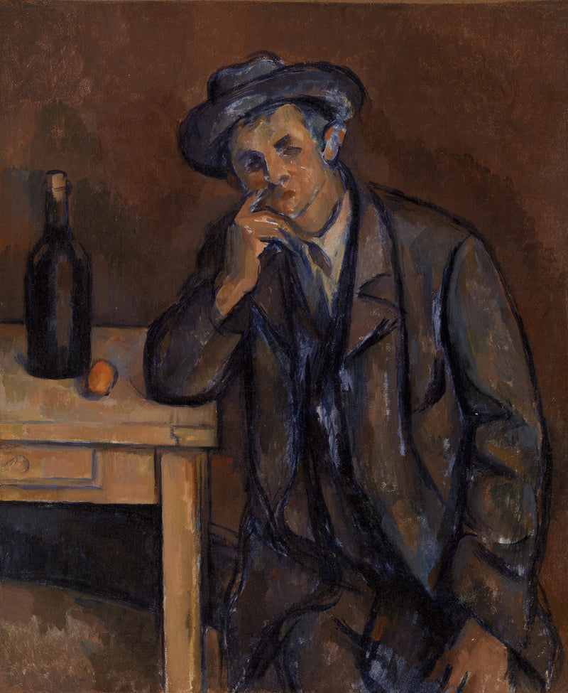 O Bebedor - Paul Cézanne