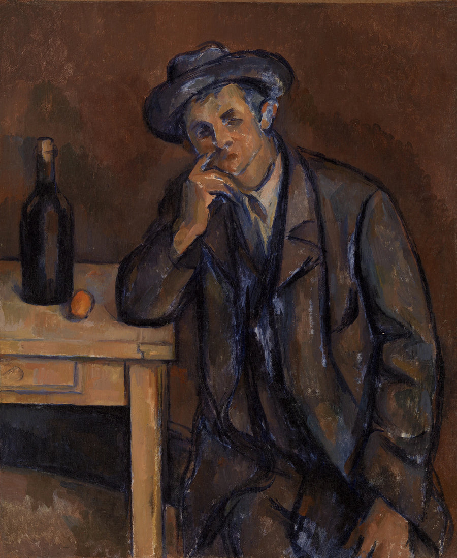 O Bebedor - Paul Cézanne