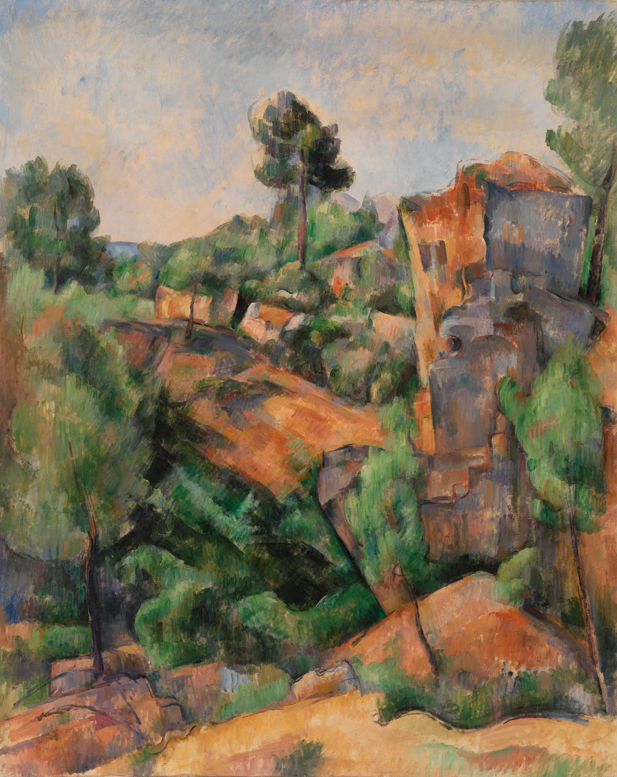 A Pedreira de Bibémus - Paul Cézanne