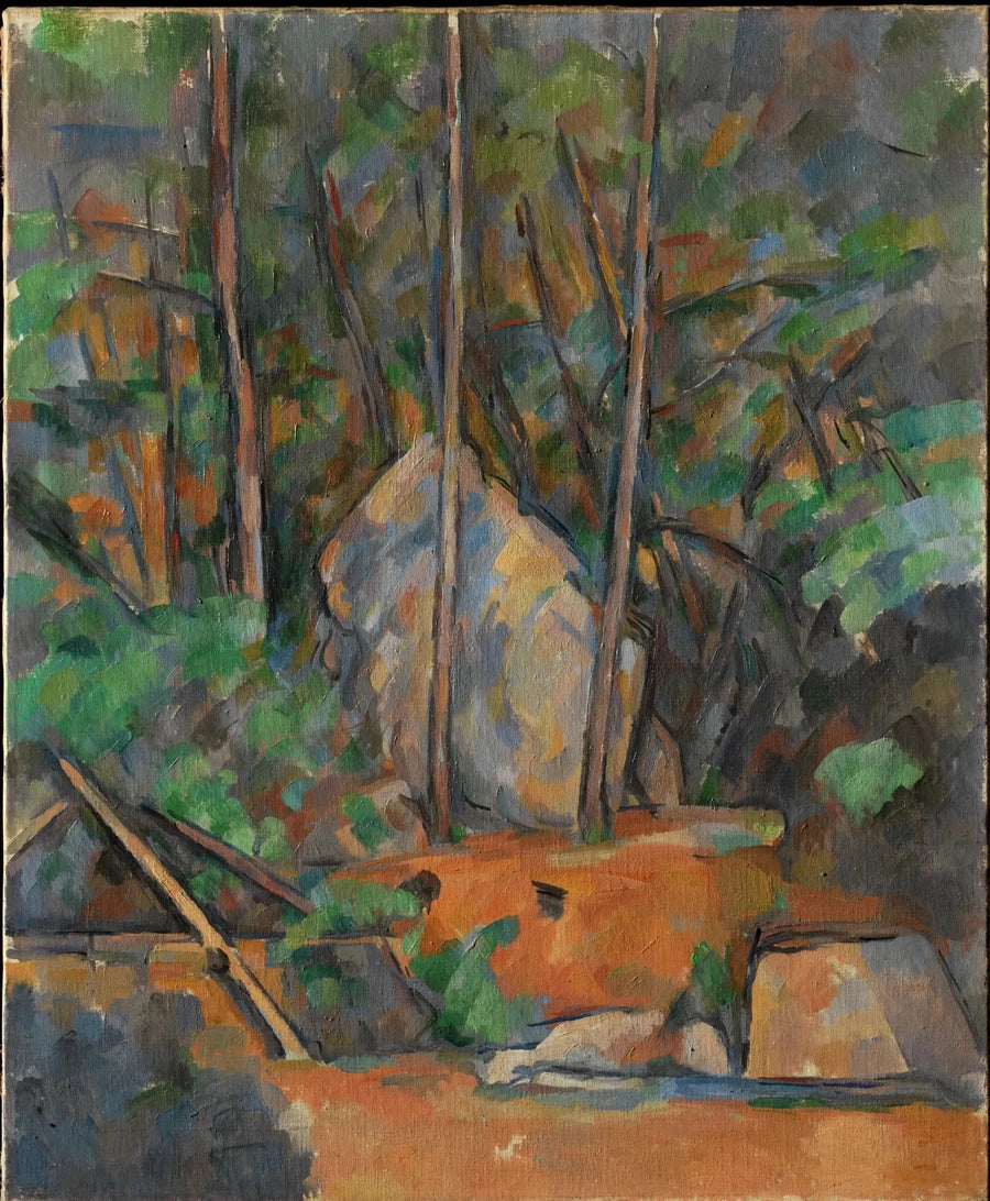A Cisterna no parque do Château Noir - Paul Cézanne