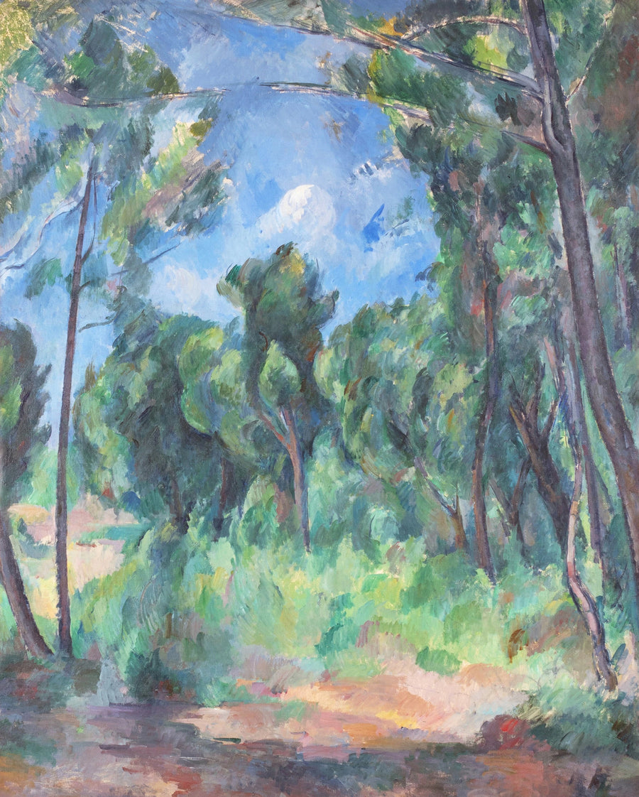 Clareira - Paul Cézanne