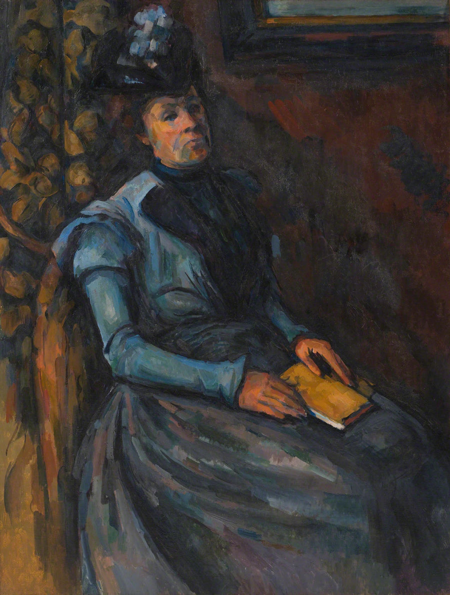 A Dama do Livro, 1902 -1906 - Paul Cézanne