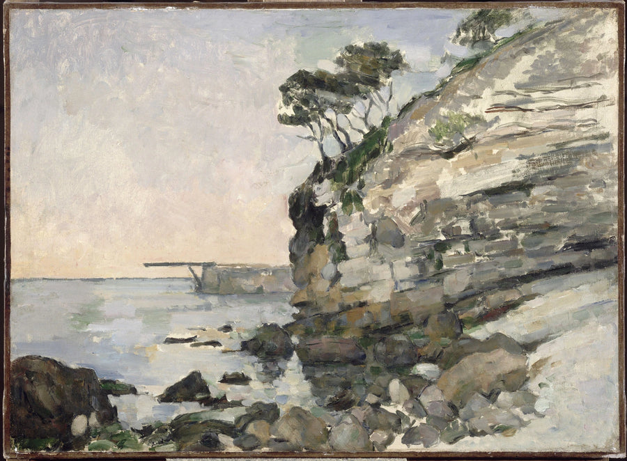 L'Estaque, efeito da noite - Paul Cézanne